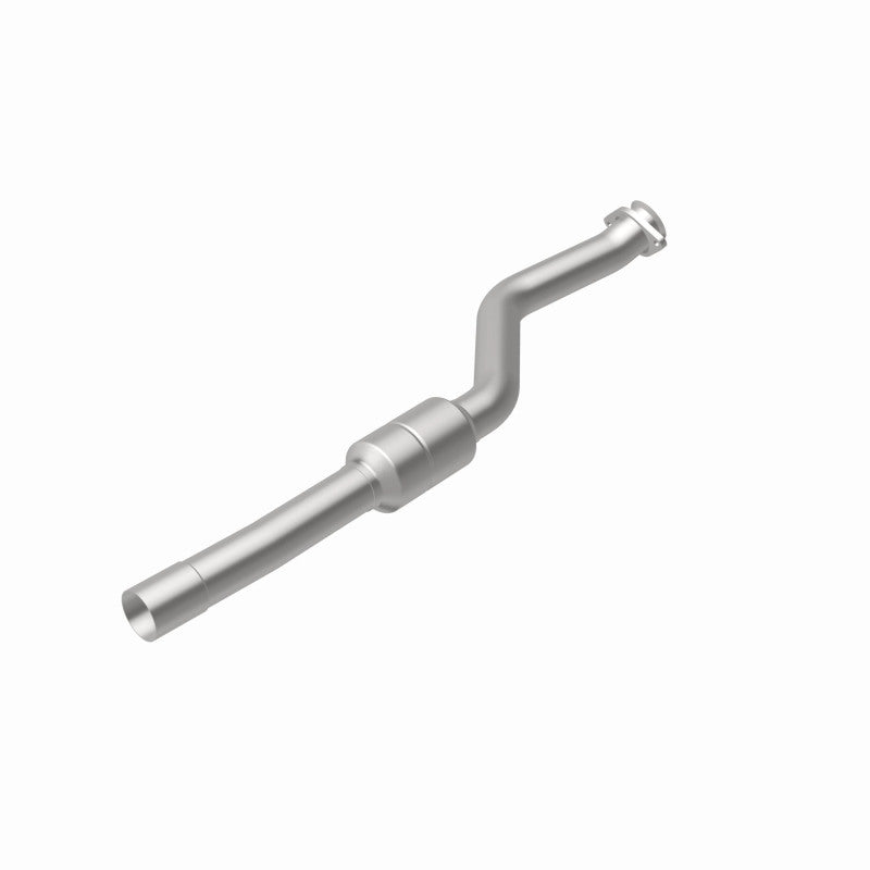 MagnaFlow 5421172 carb direct-fit catalytic converter, rear view of the turntable spin