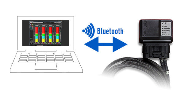 Capristo CLS-1 lambda simulator Bluetooth programming from a laptop