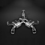 Capristo Alfa Romeo 4C ECE valved exhaust with twin tips