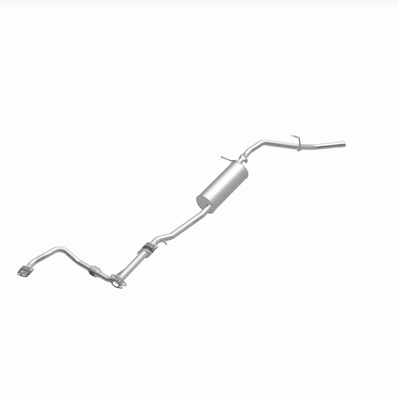 BRExhaust 106-0310 direct-fit exhaust kit, opposite front three-quarter view of the turntable spin