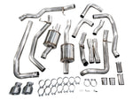 AWE Tuning 2025+ RAM 1500 RHO 3.0 I6 TT 0FG Dual Rear Exit Catback Exhaust - Chrome Silver Tips