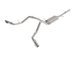 aFe Apollo GT Cat-Back Exhaust GM Trucks 09-18 V6-4.3L/V8-4.8/5.3L-Dual Rear-Side Exit Polish Tips