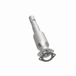 MagnaFlow 5571145 carb direct-fit catalytic converter, opposite side view of the turntable spin