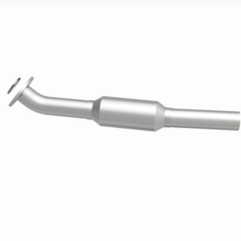 MagnaFlow 5592559 carb direct-fit catalytic converter, side view of the turntable spin