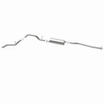 BRExhaust 106-0509 direct-fit exhaust kit, opposite rear three-quarter view of the turntable spin