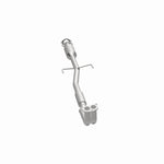 MagnaFlow 21-374 oem grade direct-fit catalytic converter, opposite side view of the turntable spin