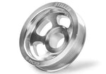 close view of Stillen Underdrive Performance Lightweight Crank Pulley for Nissan Altima | Maxima 2007-2014 with white background
