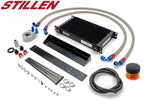 wide view of Stillen SETRAB Oil Cooler Kit [Street] for Nissan 370Z [Z34] / Infiniti G37, Q40, Q60 2008-2015 with white background