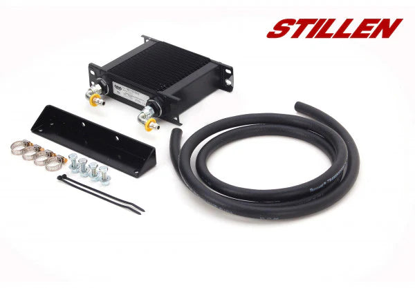 wide view of Stillen Transmission Cooler Kit for Nissan 350Z [Z33] / Infiniti G35 2003-2008 with white background
