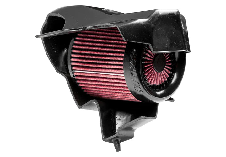 Wide shot view of Stillen Dual Long Tube Air Intake (Gen 2) [Z34] - Oil Filter for Nissan 370Z 2009-2020 with white background