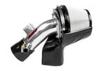 Close-up side shot of Stillen Hi-Flow Air Intake Kit [A35] - Dry Filter for Nissan Maxima (2009-2015) with white background
