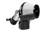 Close-up side shot of Stillen Hi-Flow Air Intake Kit [A35] - Dry Filter for Nissan Maxima (2009-2015) with white background