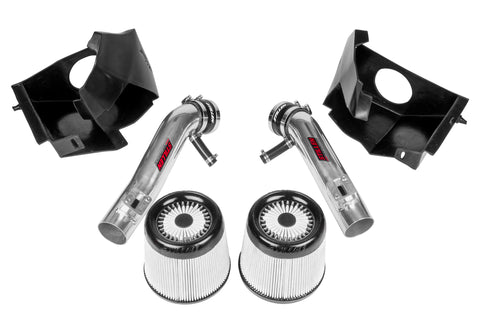 Wide Shot view of Stillen Gen 2 Air Intake Kit [V37] - Dry Filter for Infiniti Q50 2014-2015 with white background