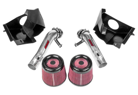 wide shot view of Stillen Gen 2 Air Intake Kit [V37] - Oiled Filter for Infiniti Q50 [2014-2015] with white background