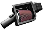 Close up side view of Stillen Hi-Flow Intake Kit (Enclosed Air Box) - Oiled Filter for Nissan Frontier/Nissan Frontier 4.0/Nissan Pathfinder/Nissan Pathfinder 4.0/Nissan Xterra/Nissan Xterra 4.0 with white background