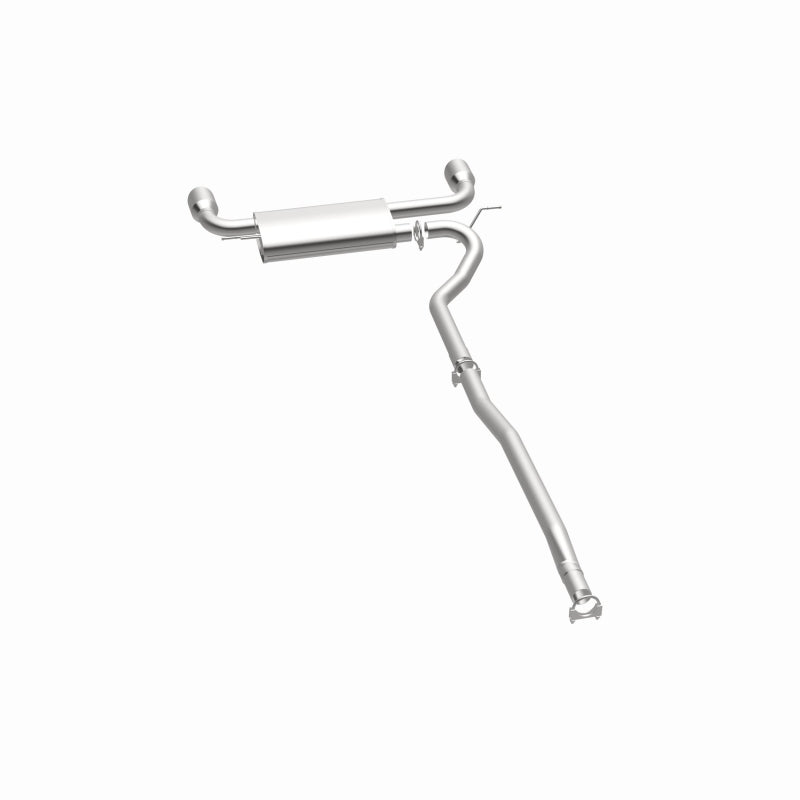 BRExhaust 106-0887 direct-fit exhaust kit, opposite side view of the turntable spin