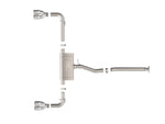 aFe 22-25 Lexus NX250 2.5L SS-304 Cat-Back Exhaust w/ Polished Tips