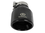 aFe Takeda Universal Exhaust Tip 2-1/2 IN Inlet x 4 IN Outlet x 6 IN L- Black