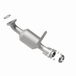 MagnaFlow 4481699 carb direct-fit catalytic converter, rear view of the turntable spin
