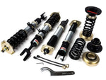 A front view of BC Racing BR Series Coilovers (with Spindle) (Y33) for Infiniti Q45 1997-2001 with white background