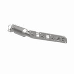 MagnaFlow 22-035 oem grade manifold converter, front three-quarter view of the turntable spin