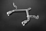 Capristo Alfa Romeo 4C free flow exhaust, Y-pipe and twin tips