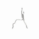BRExhaust 19-24 Chevrolet Silverado 1500 5.3L Direct-Fit Replacement Exhaust Kit