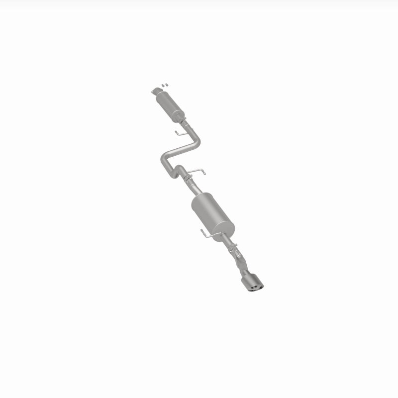 BRExhaust 106-0969 direct-fit exhaust kit, rear three-quarter view of the turntable spin
