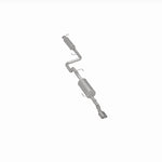 BRExhaust 106-0969 direct-fit exhaust kit, rear three-quarter view of the turntable spin