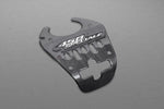 Capristo carbon fiber lock cover for Ferrari 458 Speciale with 458 Speciale logo