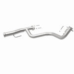 BRExhaust 20-25 Jeep Gladiator 3.6L Direct-Fit Replacement Front Pipe Kit