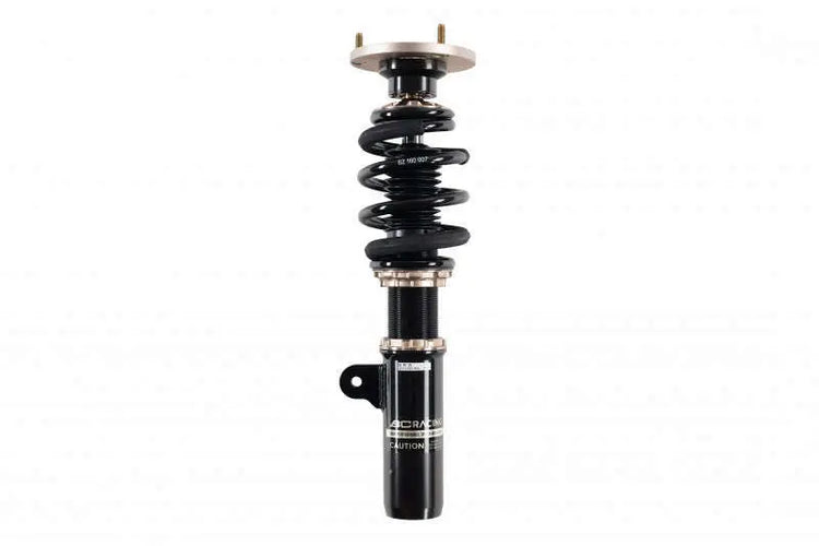 A front view of BC Racing BR Series Coilovers (YF15) for Nissan Juke 2011-2016 with white background