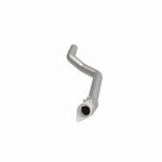 MagnaFlow 21-576 oem grade direct-fit catalytic converter, side view of the turntable spin
