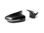 Akrapovic BMW M5 (F90) / BMW M8 (F91/F92) Carbon Fiber Mirror Cap Set - Matte WM-BM/CA/3/M for BMW M8 F91/F92 2020-2025, angled view