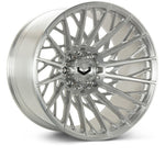 Vossen VFX-02T 24x12 - 8x170 - ET44 - Ultra Deep - 125.1 - Brushed Gloss Clear Wheel
