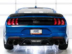 AWE Tuning 21-23 Ford Mustang Mach 1 SwitchPath Cat Back Exhaust w/ Quad Diamond Black Tips
