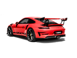 Akrapovic Slip-On Line (Titanium) S-PO/TI/10H for Porsche 911 GT3 (991.2) 2018-2019, rear view
