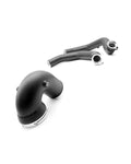 Separate black charge pipe elbow