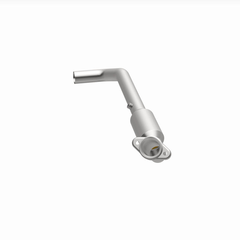 MagnaFlow 4651155 carb direct-fit catalytic converter, opposite side view of the turntable spin