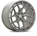 Vossen HFX-1 - 20X9.5 - ET15 - DEEP - 78.1 - SSV - Satin Silver Wheel