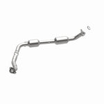 MagnaFlow 5481625 carb direct-fit catalytic converter, opposite side view of the turntable spin