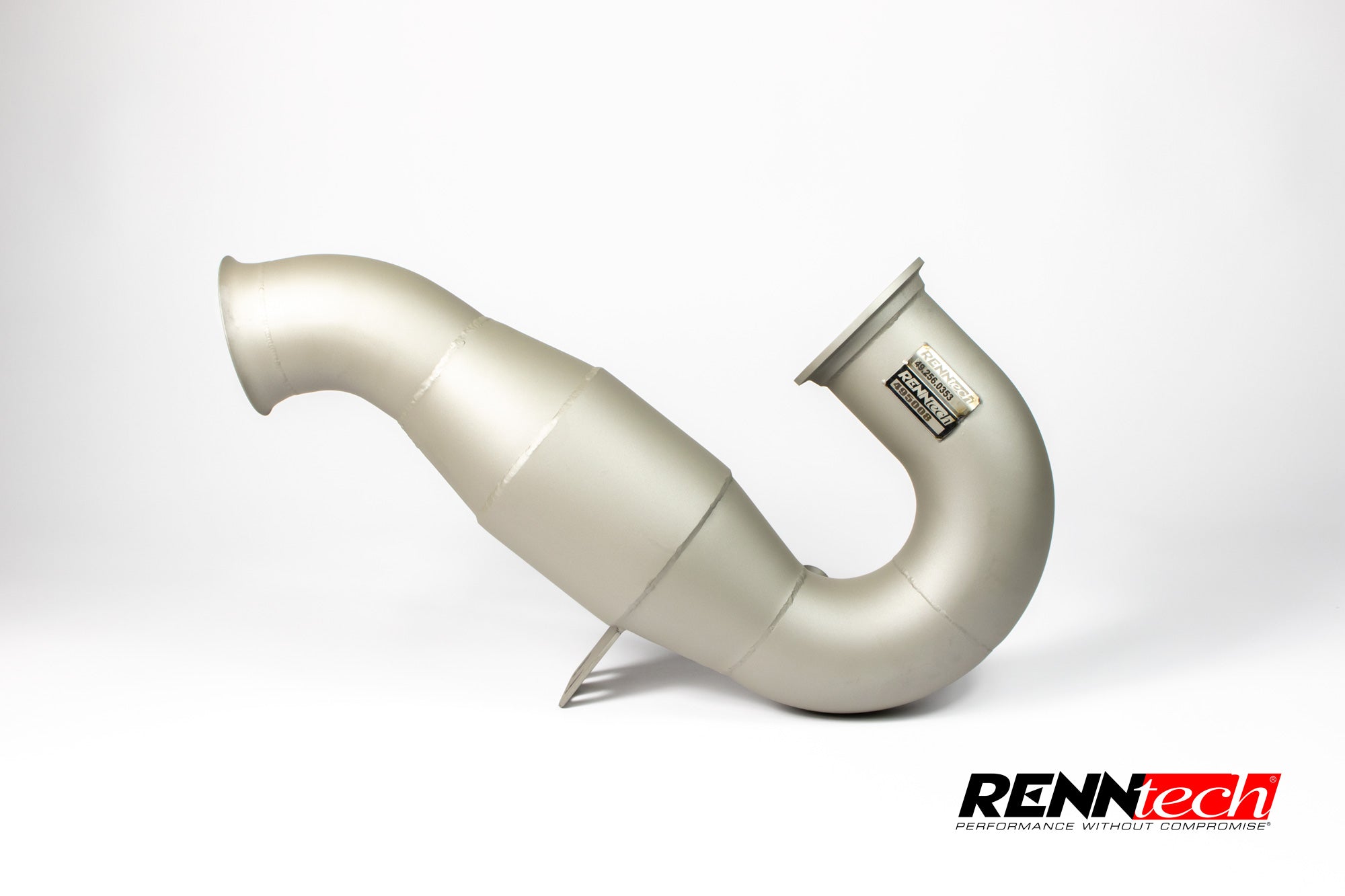 RennTech M256 downpipe in profile - Downpipes for the 2025-2026 CLE 53 AMG