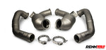 RennTech M177 downpipes for the E 63 and GT 63 with clamps - Downpipes for the 2017-2026 E 63 AMG