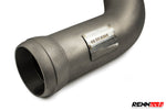 Downpipe outlet tube with serial plate - Downpipes for the 2017-2026 E 63 AMG
