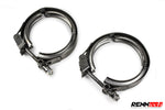 V-band clamps supplied with the downpipes - Downpipes for the 2017-2026 E 63 AMG