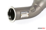 S 63 downpipe flange with RennTech plate - Downpipes for the 2018-2021 S 63 AMG Sedan