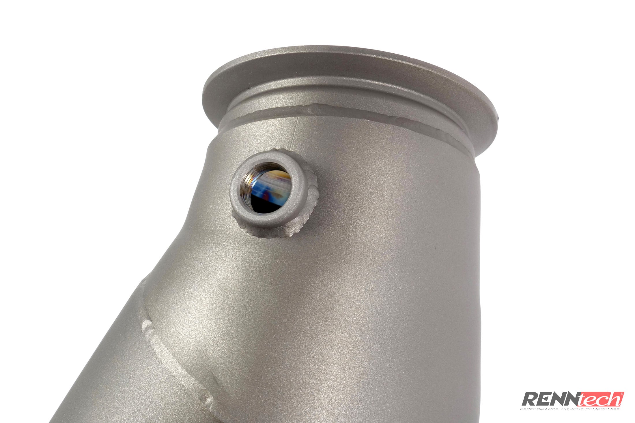 S 63 downpipe catalyst can from the inlet - Downpipes for the 2018-2021 S 63 AMG Sedan