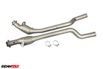 SL 63 downpipes laid side by side - Downpipes for the 2013-2020 SL 63 AMG