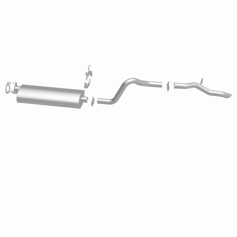 BRExhaust 106-0181 direct-fit exhaust kit, side view of the turntable spin