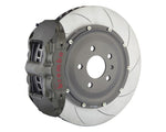 A front view of Brembo 355x322-Piece 4-Piston Iron Type 5 Rotors Lamborghini Gallardo (Rear) with white background